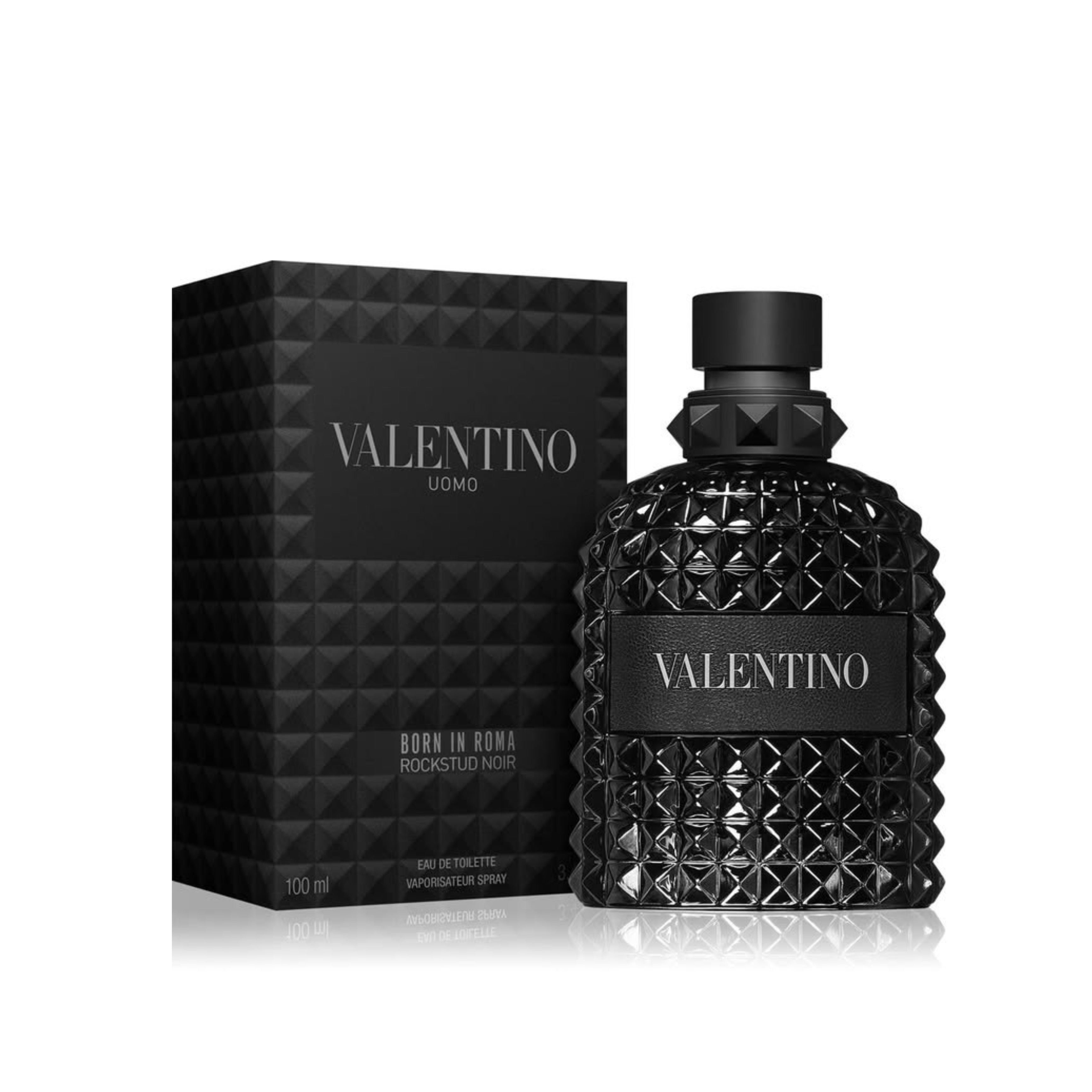 Valentino Born In Roma Uomo Rockstud Noir